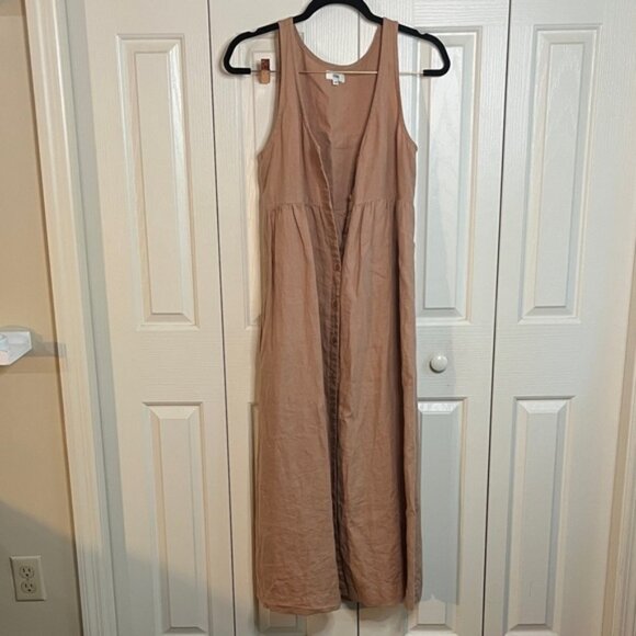 OZMA Tan Maxi Dress - Picture 1 of 8